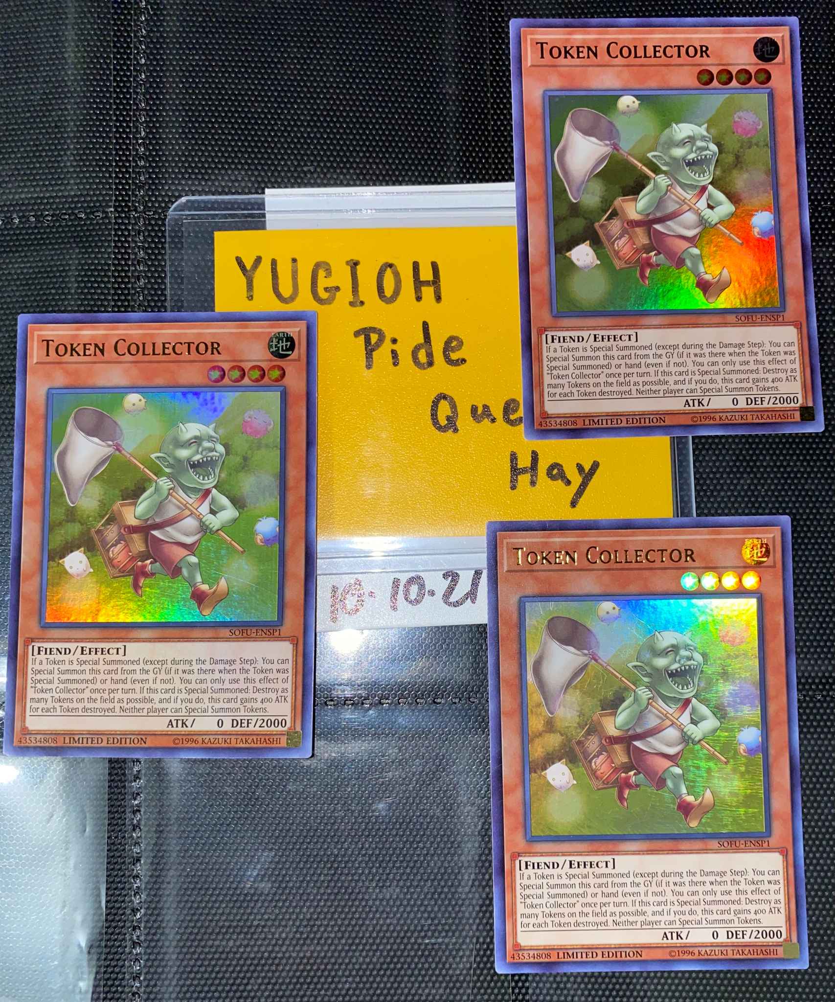 Yugioh Token Collector Ultra Rare SOFU LP