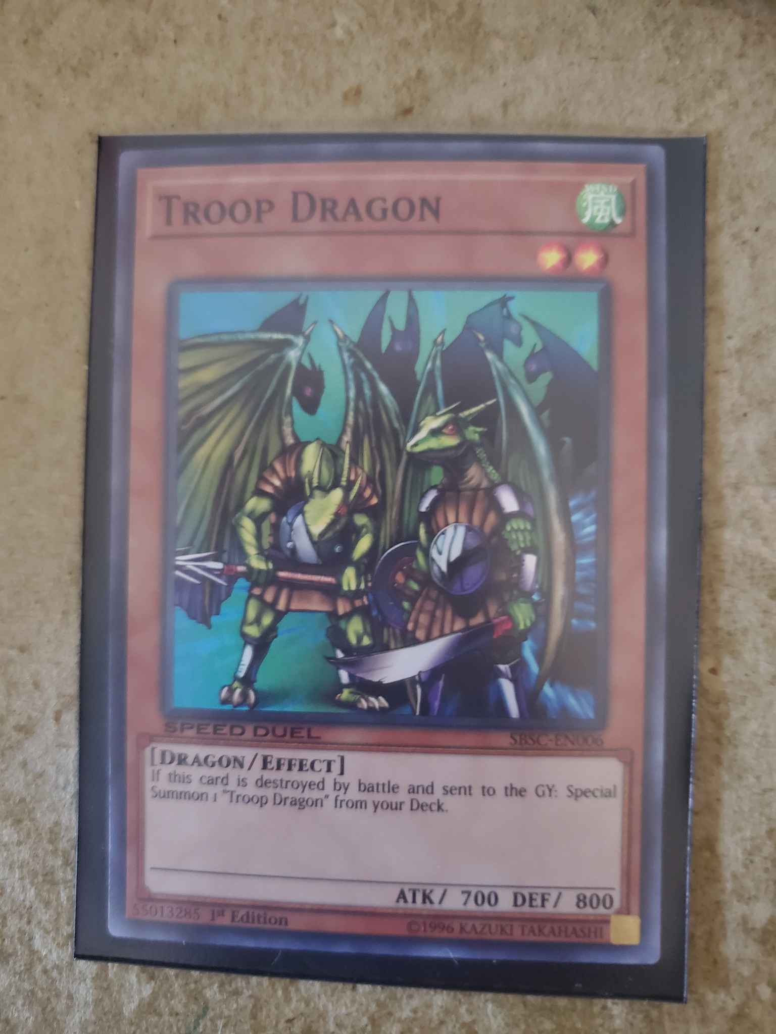 Details about   2019 Yu-Gi-Oh Scars of Battle 1st Edition Troop Dragon MINT Speed Duel 
