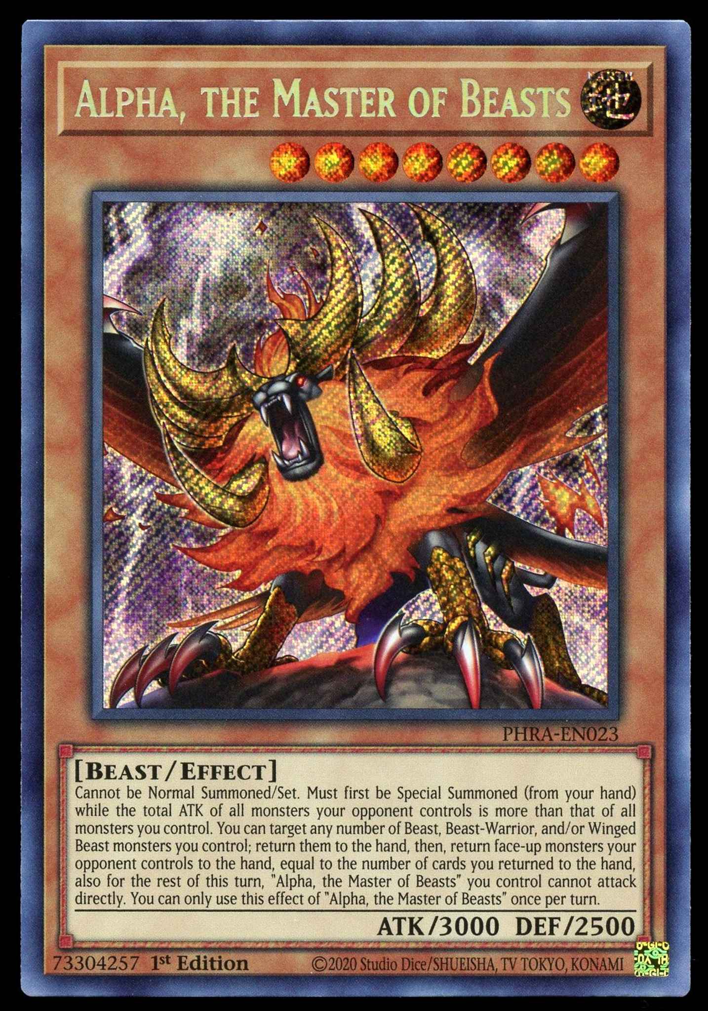 Alpha The Master Of Beasts Pack Fresh Alpha The Master Of Beasts Phantom Rage Yugioh Online Gaming Store For Cards Miniatures Singles Packs Booster Boxes